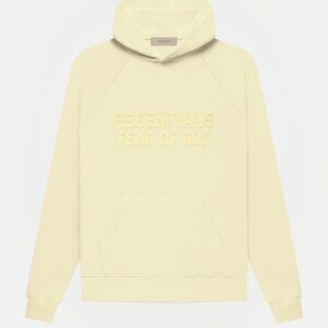 Essential Fear Of God Yellow Hoodie
